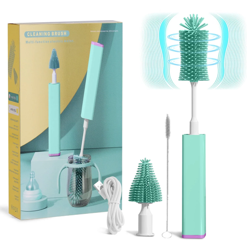 JoyLand Bottle Cleaning Kit - Ultimate Electric Brush for Bottles and Straws