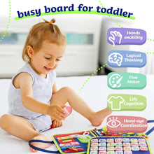 Load image into Gallery viewer, Sensory Exploration Book for Toddlers - Ideal for Enhancing Hand-Eye Coordination and Engaging Play
